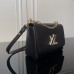 Louis Vuitton M21031 Bolsa Média Torcida Preta