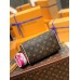 Louis Vuitton M41114 Mawar Merah Lv2021 Musim Gugur dan Musim Dingin Kecepatan Baru