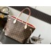 Louis Vuitton цельнометаллический M41177 красный для дальнозоркости Neverfull MM