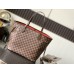 Louis Vuitton M41358 Checkerboard nakupovalne torbe Neverfull MM Damier Ebene