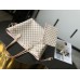 Louis Vuitton [all steel hardware M41605 white grid powder] Neve