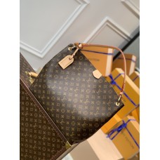 Louis Vuitton M43704 nagy presbyopia sárgabarack bevásárlótáska Graceful MM női Hobo kézitáskák