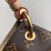 Louis Vuitton M43704 Tas Belanja Aprikot Presbiopia Besar Tas Tangan Hobo Wanita MM Anggun