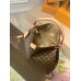 Louis Vuitton M43704 Большая сумка для покупок абрикосового цвета для пресбиопии Изящные женские сумки-хобо MM