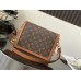 LOUIS VUITTON Женская сумка на плечо M44391 Коричневая, средняя DAUPHINE MM