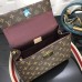 Tas tangan Louis Vuitton CLUNY BB M44863 Kanvas berlapis monogram