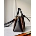 LOUIS VUITTON M44898 BLACK SMALL OPEN HANDBAG