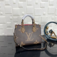 Louis Vuitton M45039 Bolso tote On the Go MM M45039 Monogram Giant Lona inversa