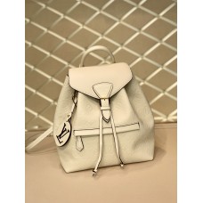 Louis Vuitton ~ M45397 bolso de hombro Montsouris blanco lechoso Mochila Monogram Empreinte Montsouris