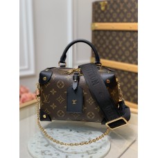 حقيبة يد Louis Vuitton الجديدة ~ M45571 سوداء اللون من PETITE MALLE SOUPLE