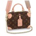 Louis Vuitton nova bolsa ~M45571 preta PETITE MALLE SOUPLE