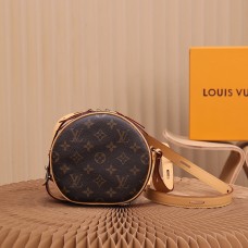 Louis Vuitton M45578 Kanvas Monogram Bo?te Chapeau Souple PM yang kecil dan indah