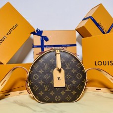 Louis Vuitton M45647 Boite Chapeau Souple Bag - Boite MM Monogram - Női kézitáskák