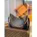 Louis Vuitton M45831 Tas tangan kecil Odeon kulit hitam Presbiopia: Kelas retro