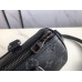 Louis Vuitton M45947 Speedy 20 Tasche mit schwarzer Blume