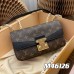 Tas rantai Marceau hitam Louis Vuitton M46126: kecil dan indah