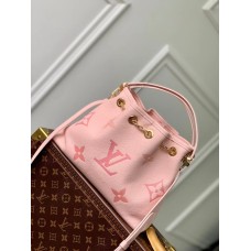 Louis Vuitton M46492 Roze zeefdruk zomerbundel Monogram Empreinte Leren tassen