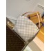 Louis Vuitton N42249 bolsa pequena GRAciosa em grade branca: leve