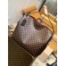 Louis Vuitton N44045 grande grade de café vermelha Bolsa Designer em Damier Canvas Graceful MM