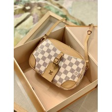 Louis Vuitton N50048 wit raster 2021 lente en zomer Damier Azur tas