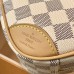 Louis Vuitton N50048 weißes Gitter 2021 Frühling und Sommer Damier Azur Tasche