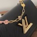 Louis Vuitton M20834 Twist MM Bag in Epi Leather with Enamel Charms