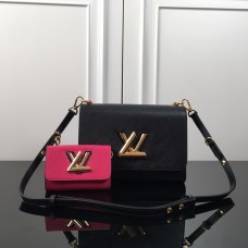 Tas Tangan Louis Vuitton Twist MM Medium dan tas Twisty Clutch M59885