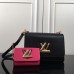 Louis Vuitton Bolsa média Twist MM e bolsas Twisty Clutch M59885