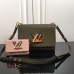 Louis Vuitton Twist MM Medium Handtasche und Twisty Clutch M59885 Taschen