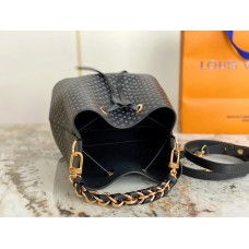 Louis Vuitton Wanita LV Néonoé BB Kulit Anak Sapi Hitam Kulit Anak Sapi M22598