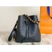 Louis Vuitton Women LV Néonoé BB Черная телячья кожа Телячья кожа M22598