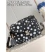 Bolsa Louis Vuitton X YK Pochette Métis M41487 Monograma Empreinte Couro