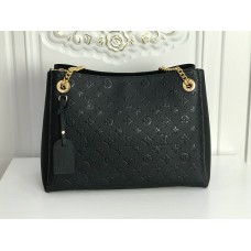 Сумка-тоут Louis Vuitton Suren MM с цепочкой — 43758 Черный