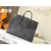 Tas Kulit Asli Louis Vuitton M44925 Hitam EOnTheGo GM Monogram Empreinte