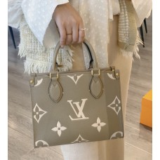 Louis Vuitton M45560 Handtasche Mini On The Go PM Tote Zweifarbige Tasche