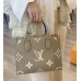 Louis Vuitton M45560 Handtas Mini On The Go PM Tote Tweekleurige tas