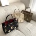 Louis Vuitton M45560 Handtasche Mini On The Go PM Tote Zweifarbige Tasche