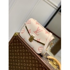 Louis Vuitton Pochette Métis Tasche – M45573 Weißer Kreidedruck