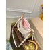 Louis Vuitton M46113 Pink: Tas Tangan Bagatelle BB Tas Bahu Bagatelle NM 2WAY Empreinte