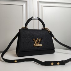 Louis Vuitton M57093 Bolso negro con una asa y giro