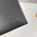 Louis Vuitton M41366 Speedy 35 Kulturbeutel, schwarze Wasserwellen-Handtaschen