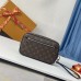 Louis Vuitton Clutch Kasai de lona con monograma recubierto de grafito Damier M42838