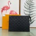 Louis Vuitton Monogram Eclipse Pochette Voyage Medium M61692