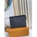 Louis Vuitton POCHETTE VOYAGE Gray Flower Clutch - M69535