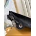 Louis Vuitton POCHETTE VOYAGE Gray Flower Clutch - M69535