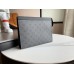 Louis Vuitton POCHETTE VOYAGE Kopling Bunga Abu-abu - M69535