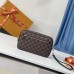 Louis Vuitton Damier grafiet gecoat canvas Kasai N41664 koppeling