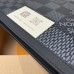 Louis Vuitton N60444 Embrague de lona Damier Graphite 3D