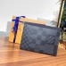 Louis Vuitton N60444 Damier Graphite 3D Canvas Clutch