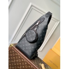 Koleksi Duo Pria Louis Vuitton M30936 Bahu Bunga Hitam